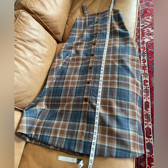 🇬🇧 Cawley Studios wool lined pinafore dress - Picture 12 of 13